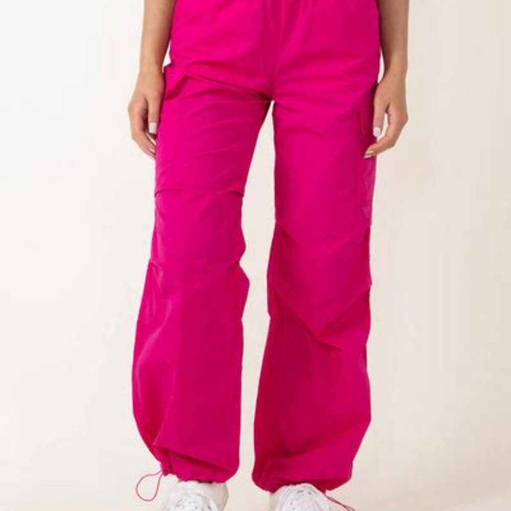 Love Tree parachute cargo pants, new with tags